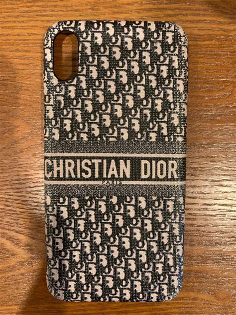 dior iphone xs case|dior earbud case.